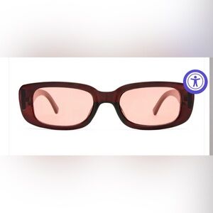 AIRE CERES MATTE CHOCOLATE SUNGLASSES FROM NORDSTROM